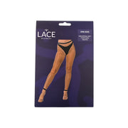 Lace by LJ – rajstopy bez stóp z geometrycznej siatki