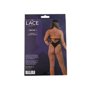Lace by LJ – body halter z paskami i wycięciami