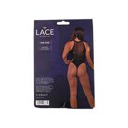 Lace by LJ – czarne body Opaque z tyłem typu string