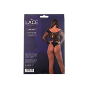 Lace by LJ – koronkowe body Seamless z długim rękawem