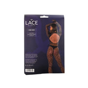 Lace by LJ – kombinezon w panterkę z rękawiczkami