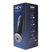 REV – masturbator posuwisty z wibracjami i trybem Turbo