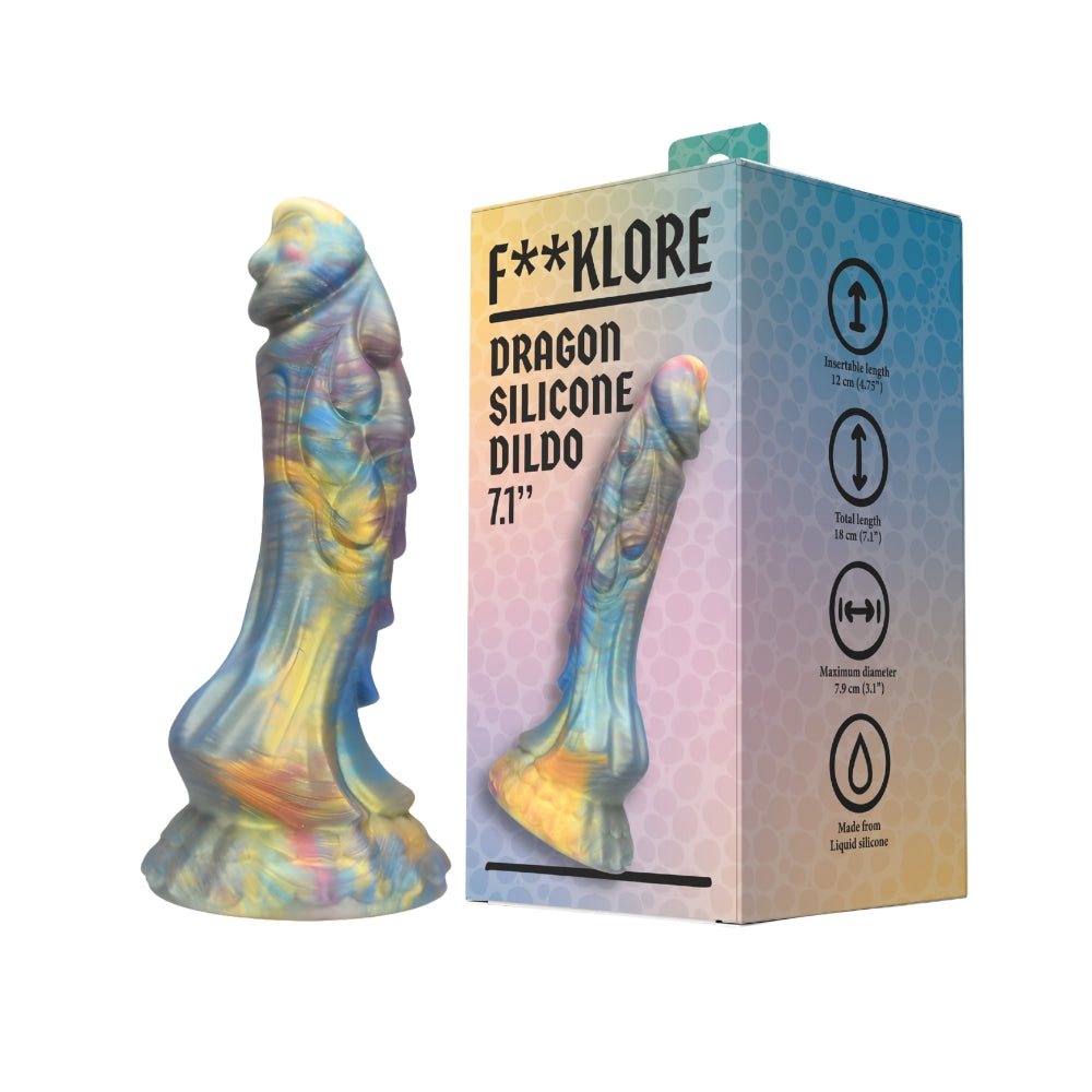 F**kLore Dragon – silikonowe dildo fantasy 18 cm