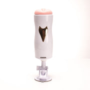 Velvet Touch masturbator z wibracją wagina cyberskóra ładowany usb biały – zdjęcie 2