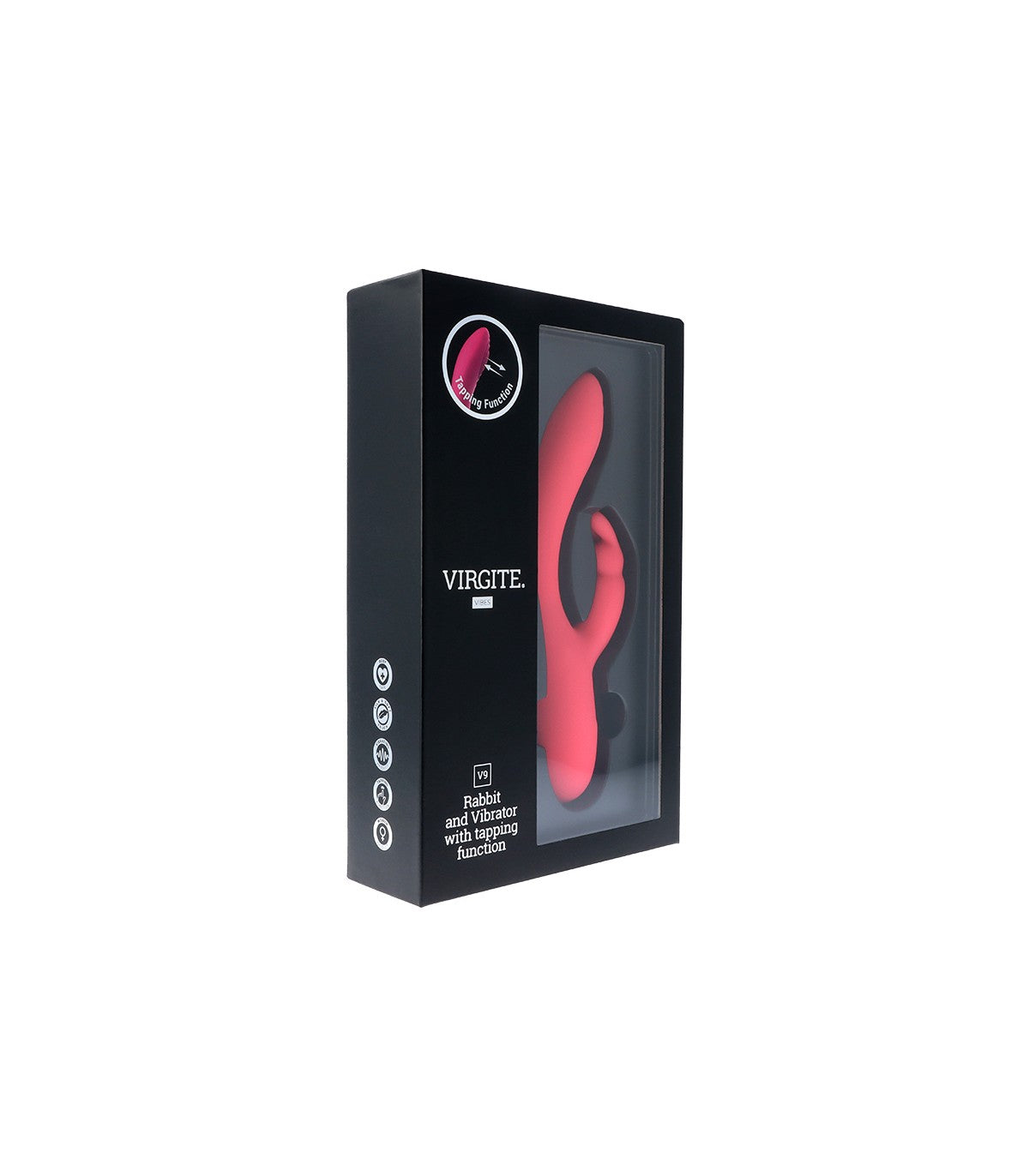 Virgite - Vibes V9 Pink Rechargeable Tapping Vibrator – fotografia 1