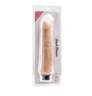 Simple Pleasure wibrator z regulacją prędkości cyberskóra kolor cielisty 23,5 cm – zdjęcie 1