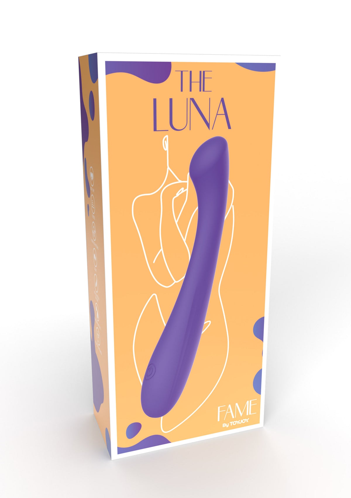 ToyJoy Fame The Luna G-Spot Vibrator — fioletowy – fotografia produktu wg LaGrana