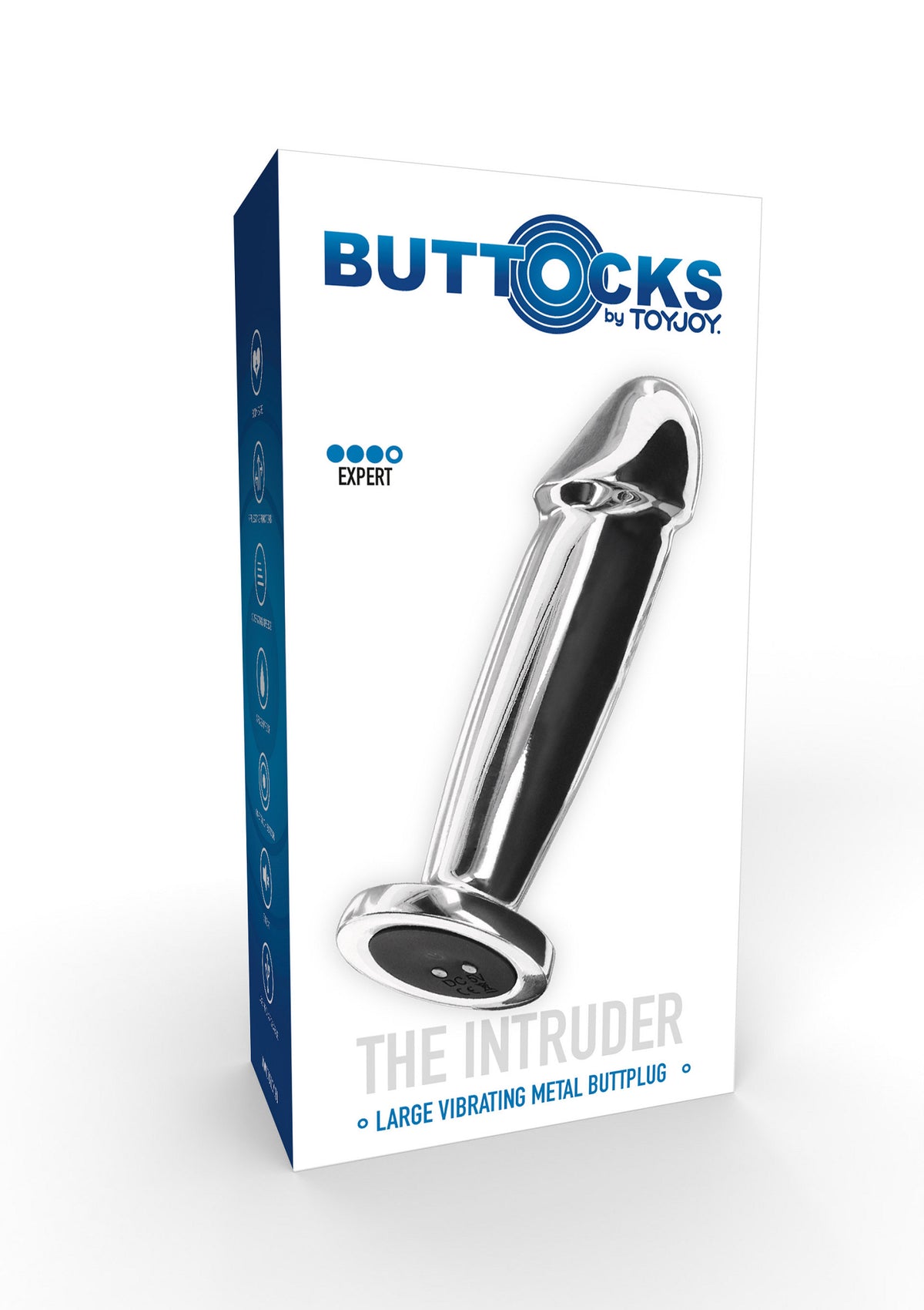 ToyJoy Buttocks Vibrating Metal Buttplug – fotografia produktu wg LaGrana