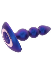 ToyJoy Buttocks The Bold Beaded Vibrating Anal Plug — niebieski — fotografia 3 z katalogu hurtowni