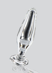 ToyJoy Glass Worxx Star Sparkler — korek szklany — 10613-X-CLEAR