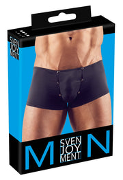 Svenjoyment — czarne bokserki z panelem na napy