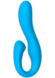 ToyJoy Fame The Skyler Rabbit Vibrator — niebieski – fotografia 2 od dystrybutora