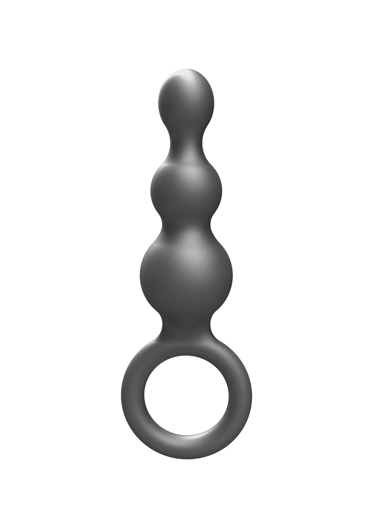 ToyJoy The Stuffer — szary silikonowy korek