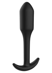 ToyJoy Smooth Plug — czarny korek silikonowy S–XL — Large — 12,2 cm