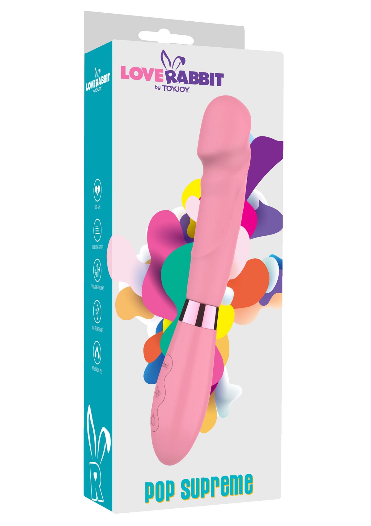 ToyJoy Love Rabbit Pop Supreme Vibrator — różowy – fotografia produktu wg LaGrana