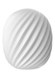 ToyJoy Mini Masturbator Spiral — Biały