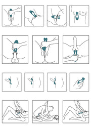 ToyJoy Designer Edition Icon 2 Superb Couples Massage — zielony – fotografia 3 od dystrybutora