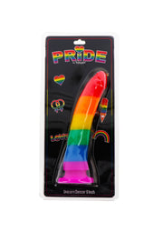 ToyJoy Pride Unicorn Dancer 8″ — tęczowy silikon — 10559-X-RAINBOW — opakowanie lub drugi widok