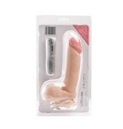 Simple Pleasure wibrator 7 trybów wibracji cyberskóra kolor cielisty 20 cm sterowany przewodowo – zdjęcie 1