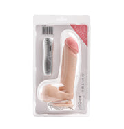 Simple Pleasure wibrator 7 trybów rotacji cyberskóra kolor cielisty 20 cm sterowany przewodowo – zdjęcie 2