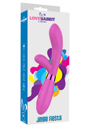 ToyJoy Love Rabbit Jingle Fiesta Vibrator — fioletowy – fotografia produktu wg LaGrana