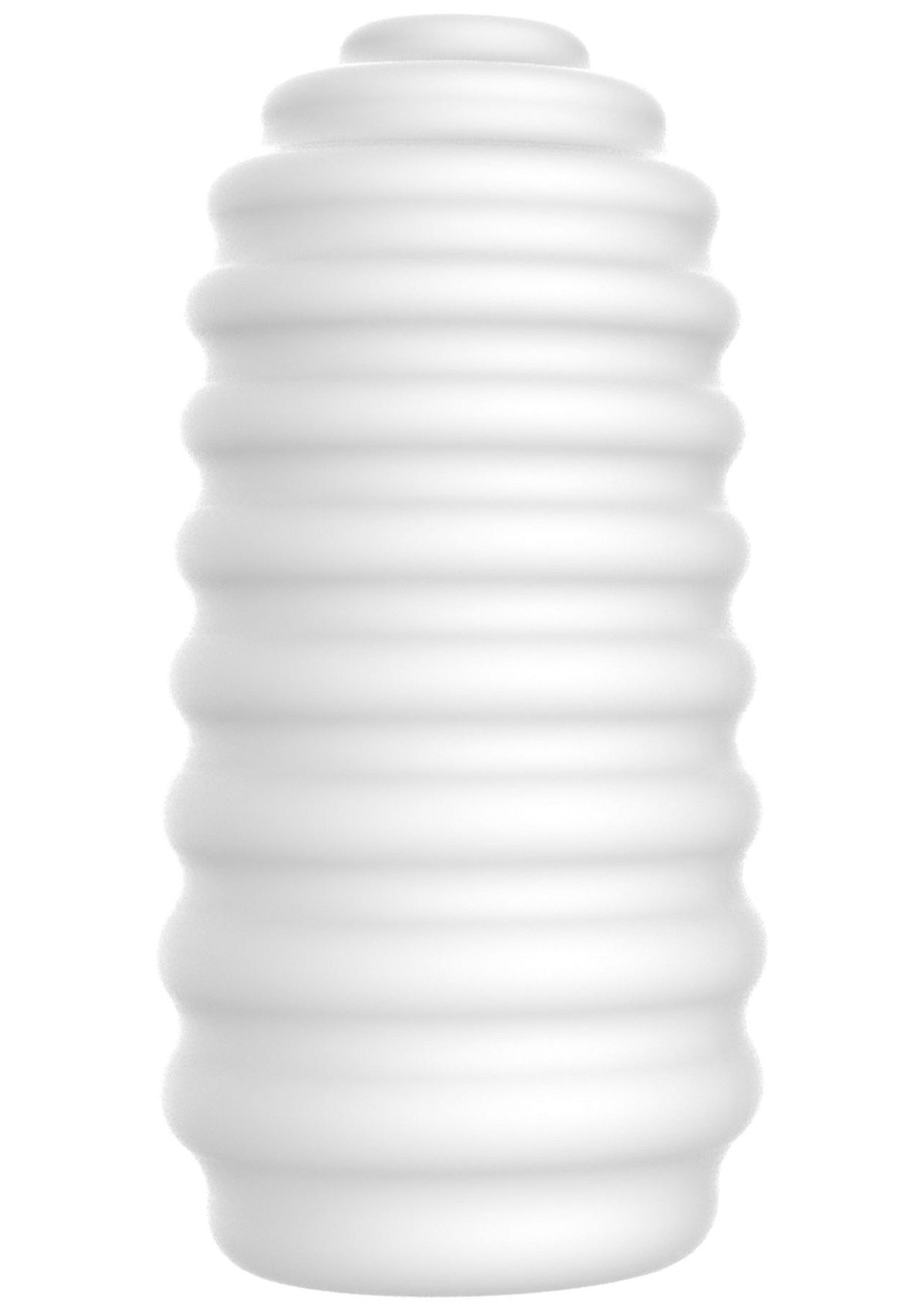 ToyJoy HERO Ribs — masturbator TPE — Biały