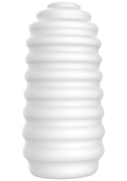 ToyJoy HERO Ribs — masturbator TPE — Biały