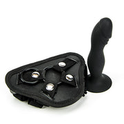 Loving Joy – zestaw strap-on z silikonowym dildem