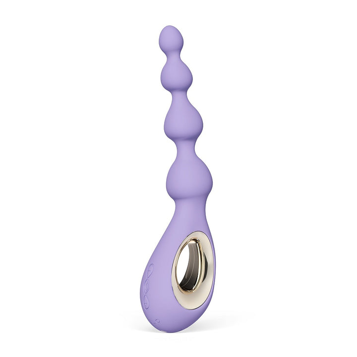 LELO SORAYA Beads — wibrujące kulki analne Violet Dusk