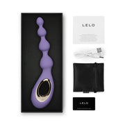 LELO SORAYA Beads — wibrujące kulki analne Violet Dusk