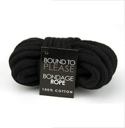 Bound to Please – bawełniana lina 10 m, czarna