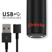 Oninder Berlin — miniwibrator z aplikacją, czarny – ujęcie produktowe 3