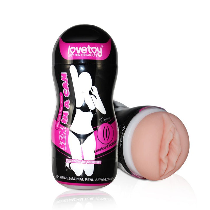 LOVETOY Sex in a Can — masturbator manualny TPE