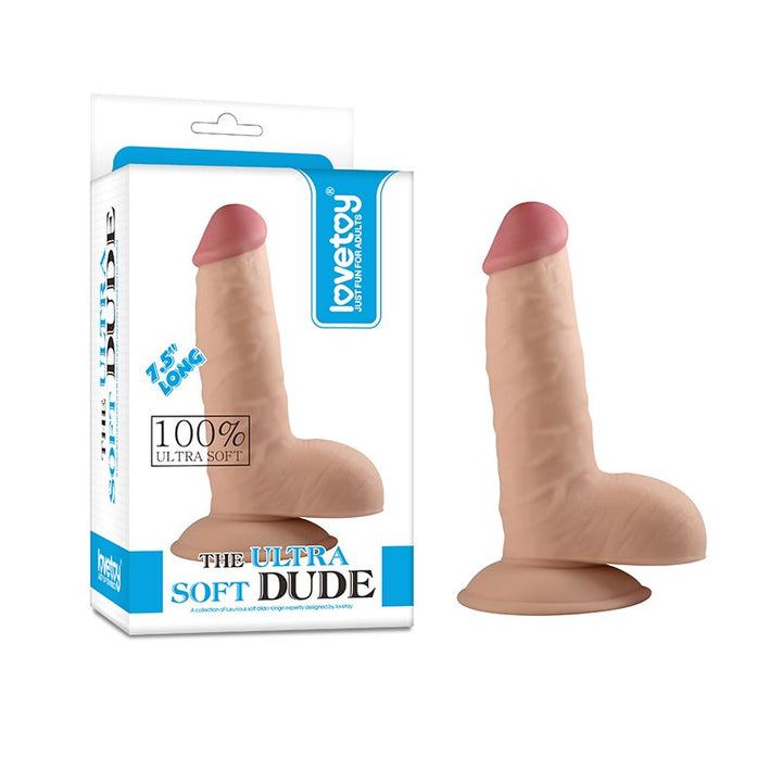 LOVETOY Ultra Soft Dude 7,5″ – model manualny TPE