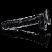 LOVETOY FLAWLESS CLEAR DILDO 7.5'' SKU 24-0114, ujęcie 2