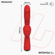 Trixy Triple Tapping Mouth Vibrator w/App – fotografia 3